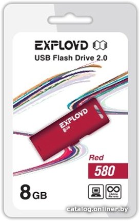 Exployd 580 8GB (czerwony)