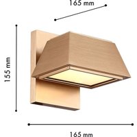 Уличный настенный светильник Favourite Trapezium 4301-1W