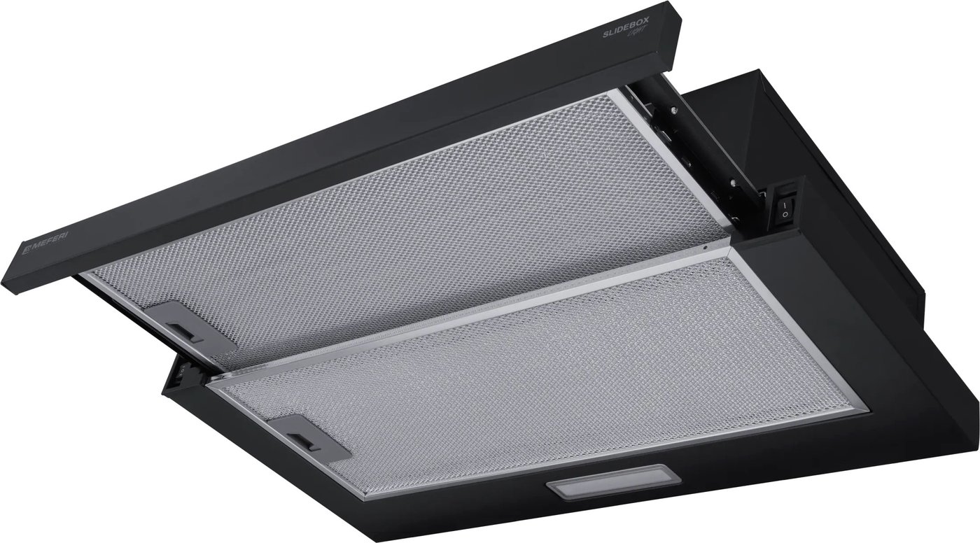 Кухонная вытяжка Meferi SLIDEBOX60BK Light