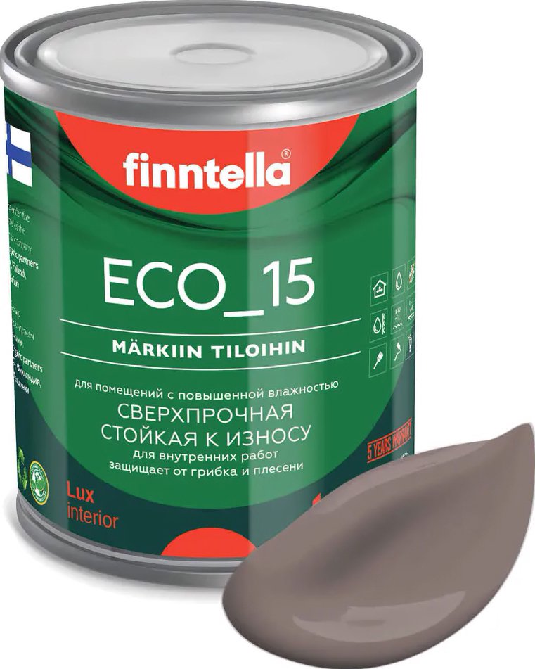 

Краска Finntella Eco 15 Maitosuklaa F-10-1-1-FL074 0.9 л (коричневый)