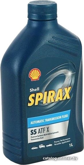 Трансмиссионное масло Shell Spirax S5 ATF X 1л