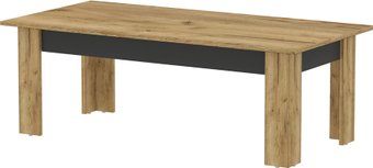 Журнальный столик Интерлиния Loft LT-СЖ1 (дуб золотой/антрацит)