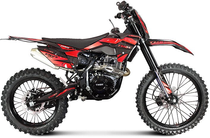 Мотоцикл TMBK ENVY 250 (черный/красный)