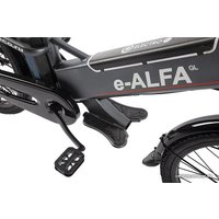 Электровелосипед Eltreco Green City E-Alfa GL 2021 (черный) в Гродно