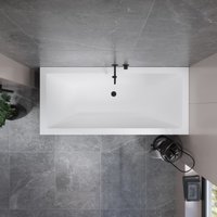 Ванна Lauter Oasis 190х90 21203090 (с ножками и лицевым черным экраном)