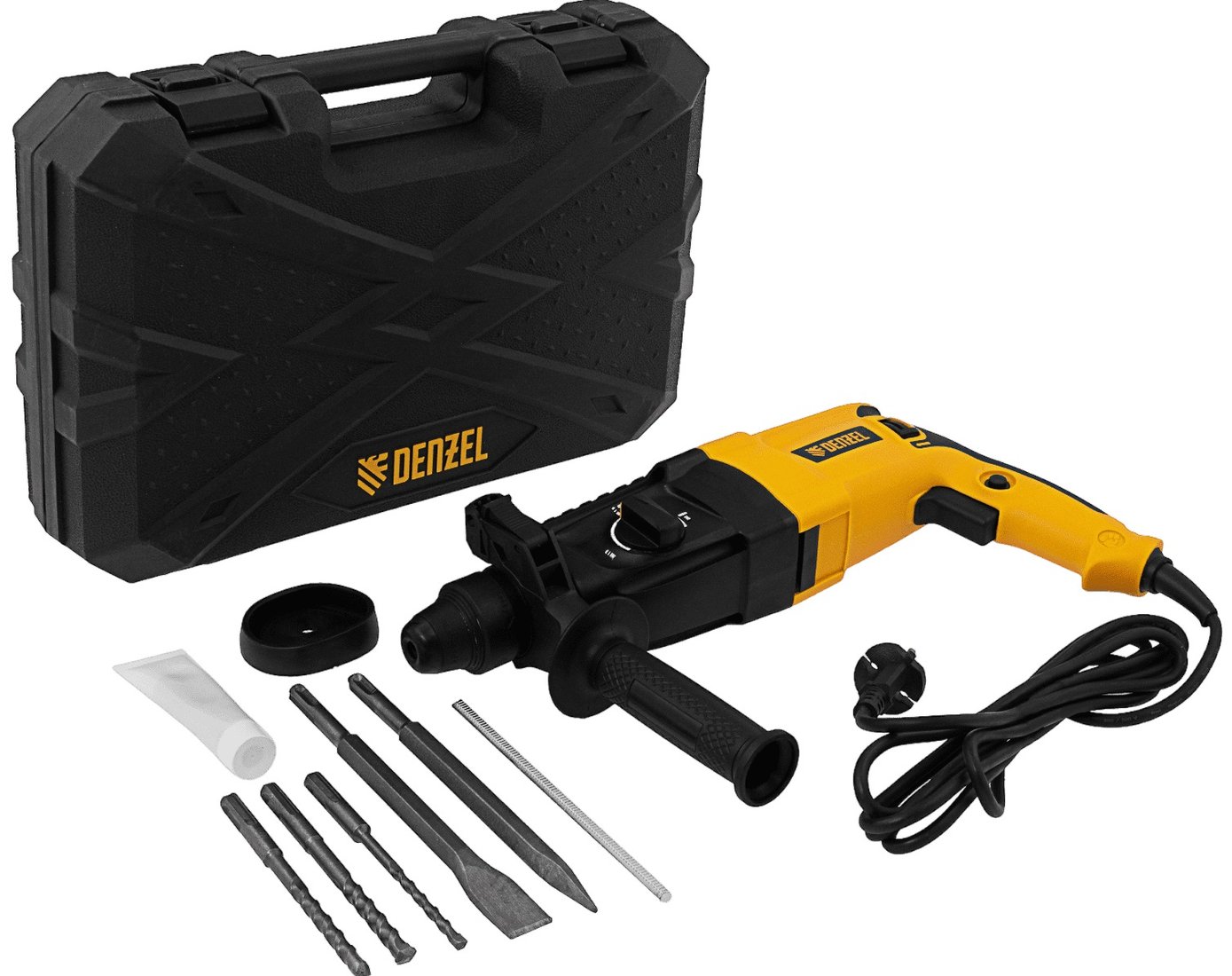 

Перфоратор Denzel RHH-800-26 (кейс)