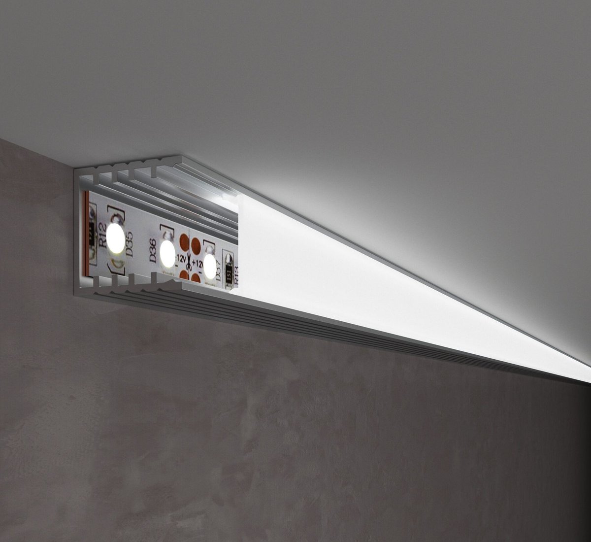 

Алюминиевый профиль Elektrostandard для двухрядной LED ленты LL-2-ALP016 a061361