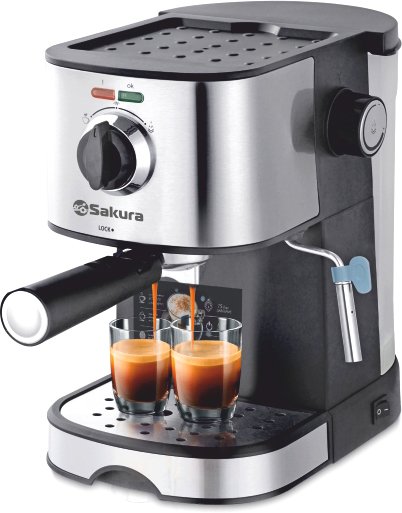 

Рожковая кофеварка Sakura SA-6113