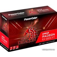 Видеокарта PowerColor Red Dragon Radeon RX 6800 XT OC 16GB GDDR6 AXRX 6800XT 16GBD6-3DHR/OC