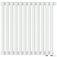 Стальной трубчатый радиатор Сунержа Эстет-11 EU50 500х540 12 секций (белый)