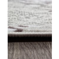 Ковер для жилой комнаты Merinos Silver F390-OVAL-GRAY (1.8x3.5)