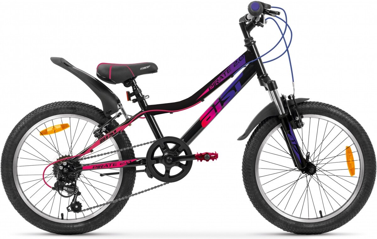 

Велосипед AIST Pirate 2.0 2026 (черный/синий)