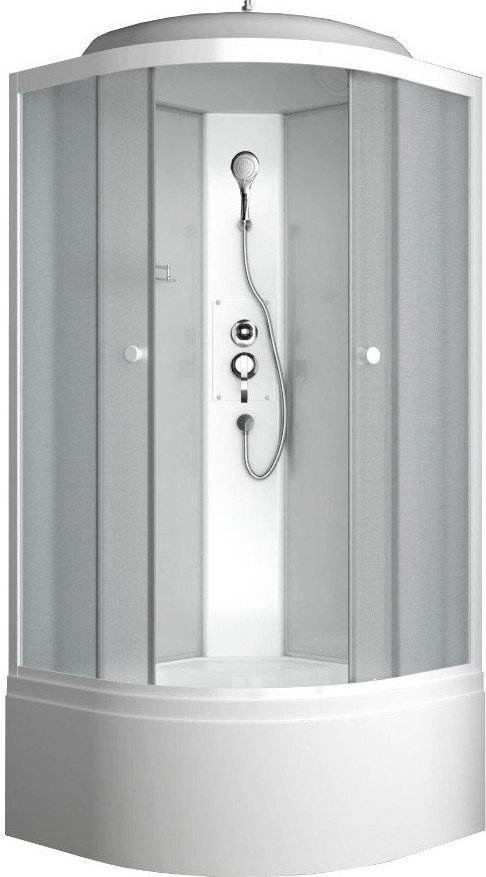 Душевая кабина Oda 8500BM (белый/матовое стекло)