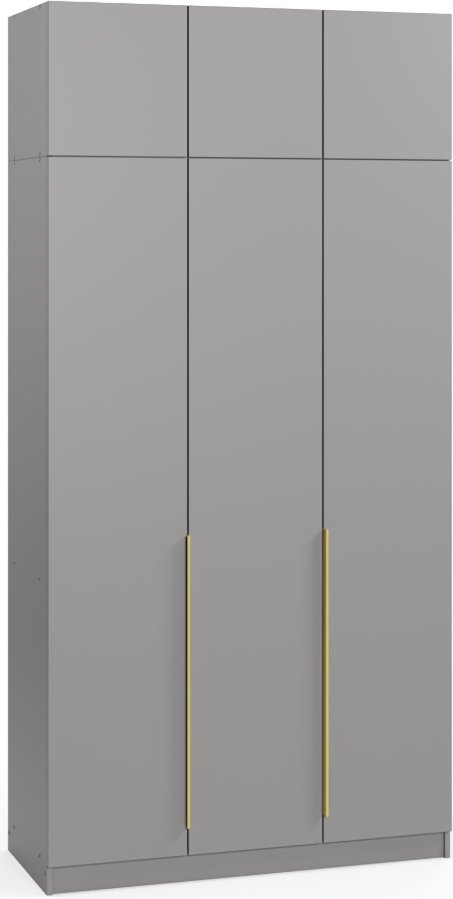 

Шкаф распашной Soma Lord Gold 120x240 (серый)