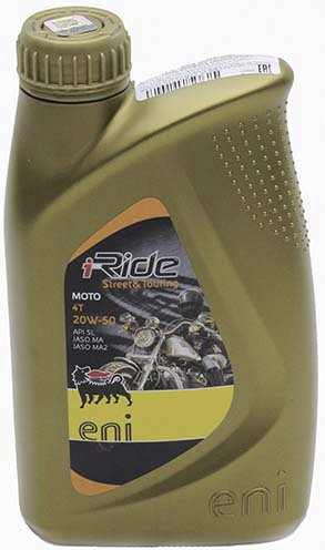 

Моторное масло Eni i-Ride moto 20W-50 1л