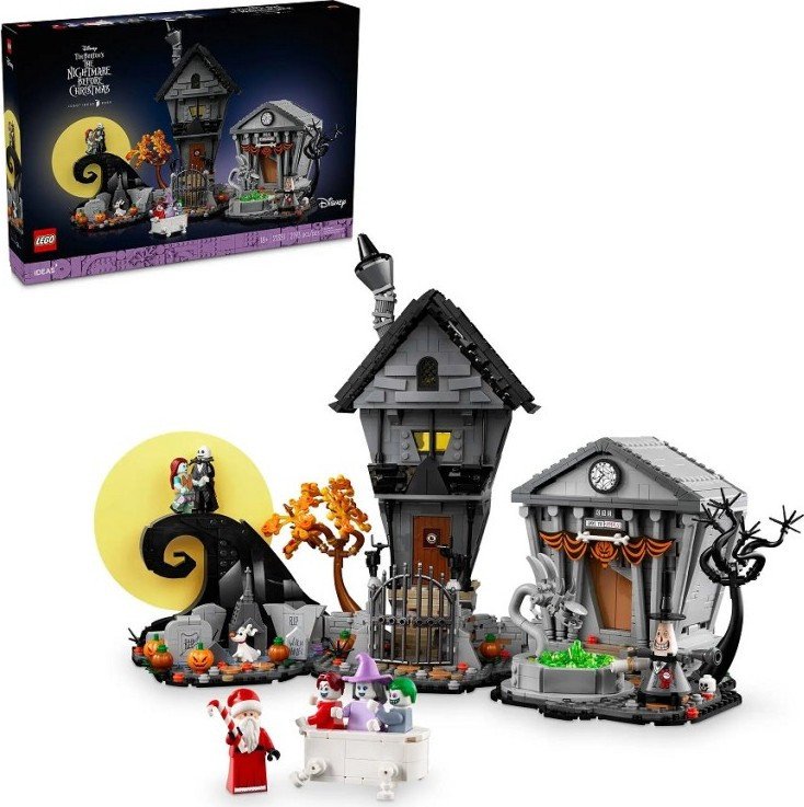 Конструктор LEGO Ideas 21351 Дисней Тима Бертона Кошмар перед Рождеством