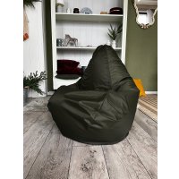 Кресло-мешок Flagman Груша Мини Г0.2-04 (темно-оливковый)