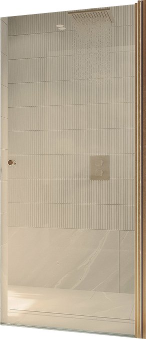 

Душевая дверь MaybahGlass 60x198 MGD-798-2 (бронзовое стекло/бронзовый)