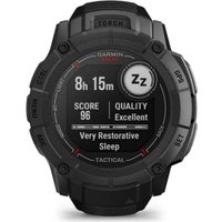 Умные часы Garmin Instinct 2x Solar Tactical Edition (черный)