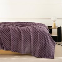 Плед Karven Фланель Евро PL014 JACQAURD v6/Purple