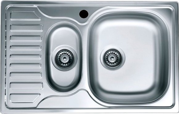 

Кухонная мойка Kromevye EC 174 D (чаша справа)