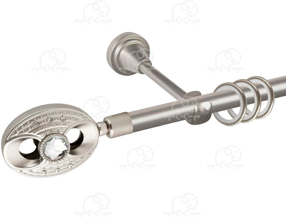 

Карниз для штор АС ФОРОС Игнацио D16Г с бесшумным кольцом (1.6 м, сатин)