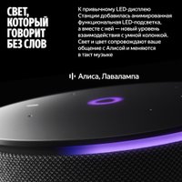 Умная колонка Яндекс Станция Мини 3 Про (черный)