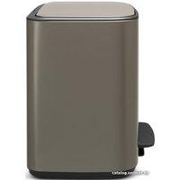 Мусорное ведро Brabantia Bo Pedal Bin 36 л (платиновый)