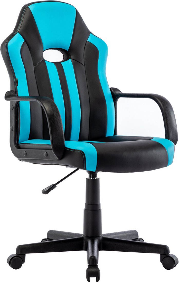 

Игровое (геймерское) кресло Brabix GM-202 (черный/голубой)