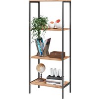 Стеллаж Mio Tesoro Joy Loft (дуб золотой крафт/черный)