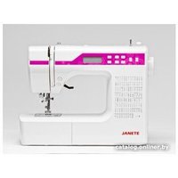 Электромеханическая швейная машина Janete 2600A (розовый) в Гродно