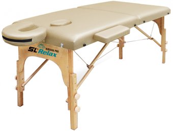 Массажный стол SL Relax Nirvana Pro SLR-14 (бежевый)