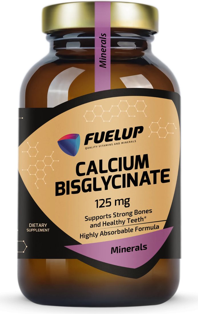 БАД FuelUp Calcium Bisglycinate 125 мг (120 капсул)