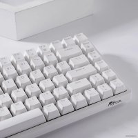 Клавиатура Royal Kludge RK84 ISO RGB (белый, RK Red)