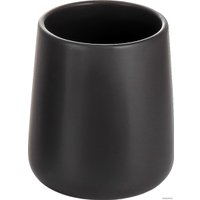Стакан для зубной щетки и пасты Bisk Nero 08137