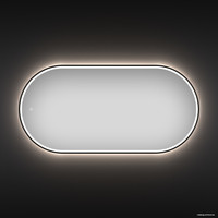  Wellsee Зеркало с фронтальной LED-подсветкой 7 Rays' Spectrum 172202040, 110 x 55 см (с сенсором и регулировкой яркости освещения) в Орше