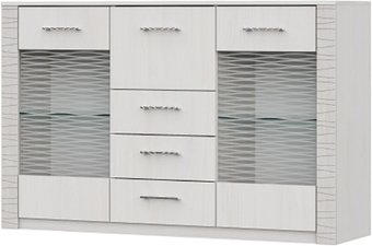 Комод SV-Мебель Гамма 20 Серия №4 ФР-10038438 000170344 (ясень анкор светлый/сандал светлый)