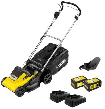 Газонокосилка Karcher LMO 4-18 Dual Battery Set 1.445-421.0 (с 2-мя АКБ)