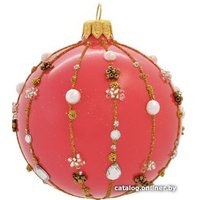 Елочная игрушка Орбитал Ш-239 (коралловый) 200-007-2