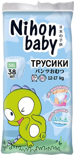 Nihon Baby 5XL 12-17 кг (38 шт)