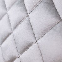 Стул AksHome Leros (светло-серый велюр HLR-20/черный)