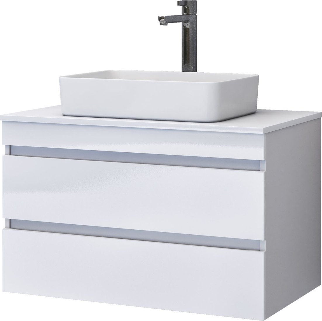 

Vigo Тумба под умывальник Urban 800-0-2 со столешницей подвесная