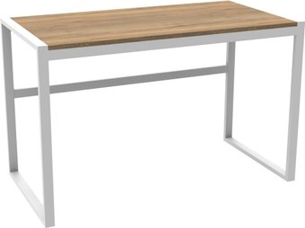 Стол TMB Loft Илон разборный 1200х600 18 мм (дуб галифакс натуральный/белый)