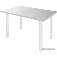 Кухонный стол Solt 100x60 (северное дерево светлое/ноги белые)