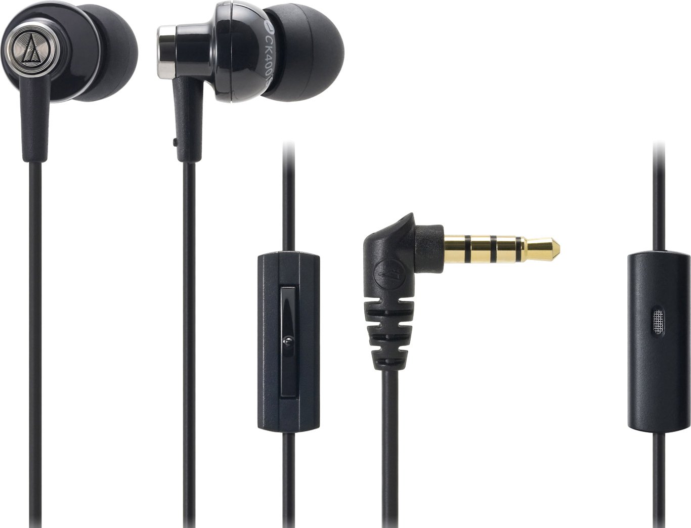 

Наушники Audio-Technica ATH-CK400iS (черный)