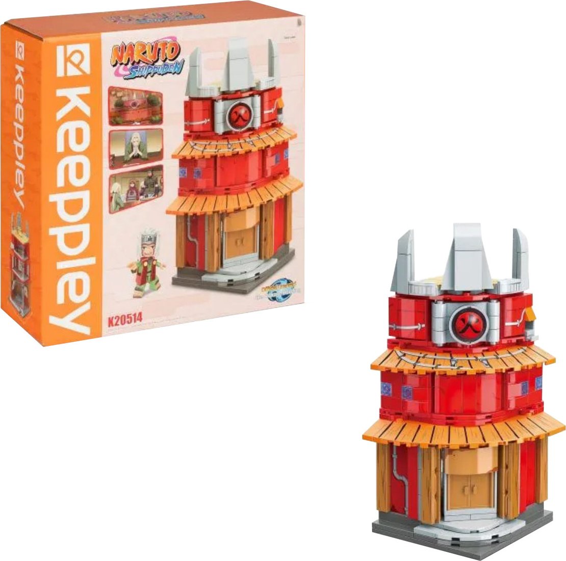 

Конструктор 1toy Naruto Резиденция Хокаге К20514