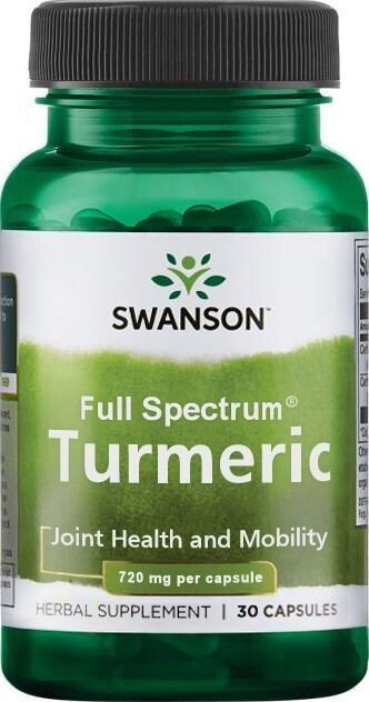 БАД Swanson Turmeric 720 мг (30 капсул)