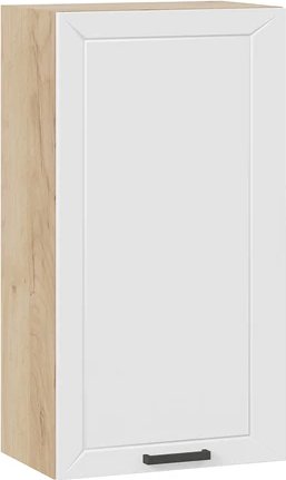 

Шкаф навесной Трия Лорас 1ВВ5 с одной дверью (дуб крафт золотой/холст белый)