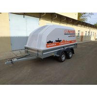 Одноосный прицеп AvtoS A35Р1B (3500x1500x300, R13, ресс. AL-KO)