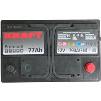 Автомобильный аккумулятор KRAFT Premium R+ (77 А·ч)